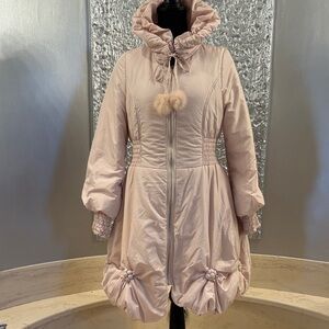 Kobi Halperin Light Pink Puffer Coat, size S